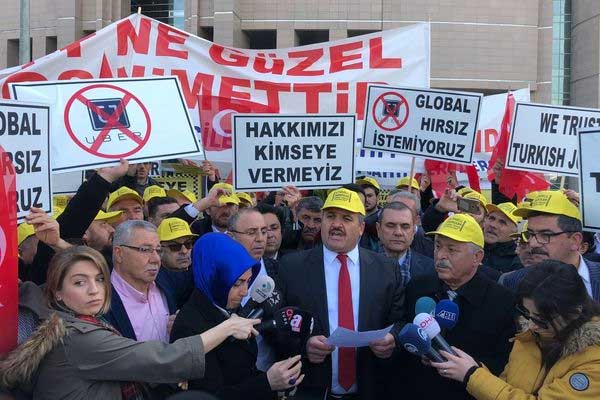 Uber eylemi tehdide dönüştü