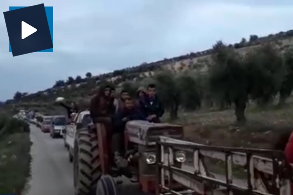 PKK'dan kaçan Afrinliler Türkmenlere sığındı