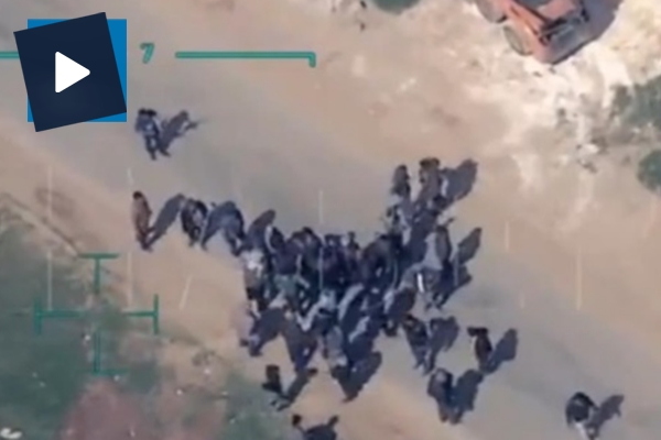 Afrin’den yeni görüntüler: PKK yine sivilleri kalkan yapıyor