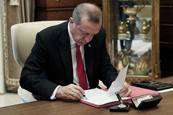 Cumhurbaşkanı Erdoğan'dan kanun onayı