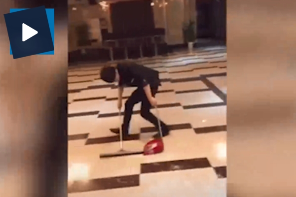 Su birikintisi temizliğinde çığır açan adam