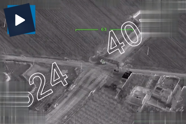 PKK'nın iş makinesi böyle vuruldu