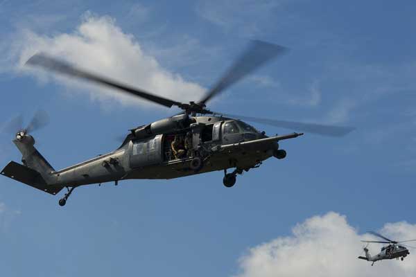 Irak'ta ABD askerlerini taşıyan helikopter düştü