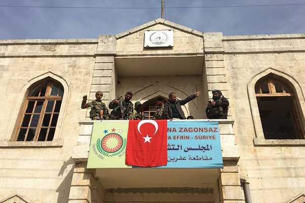 Afrin'deki Mehmetçik'ten mesaj: Tüm şehitlere armağan olsun