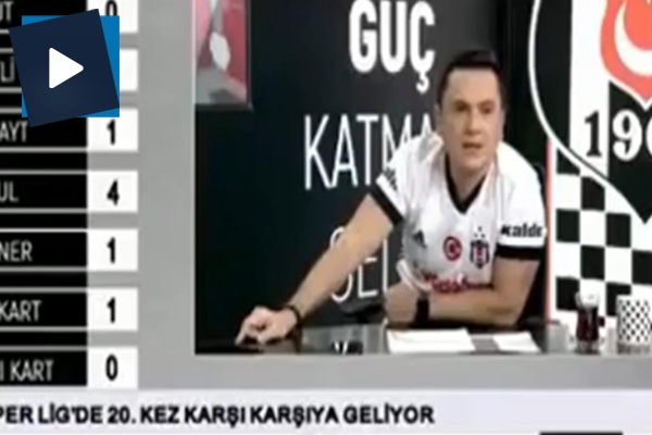 Başakşehir'in golünde BJK TV
