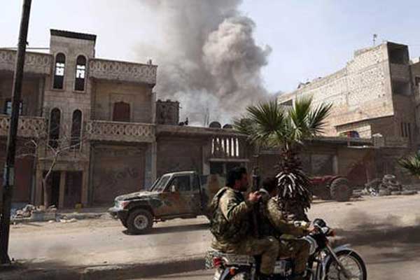 Afrin'de patlama: 7'si sivil, 11 ölü!