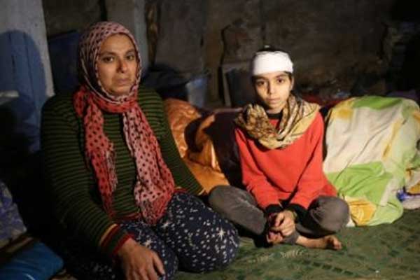 Bir aydır o depoda saklanıyorlardı... Afrin'deki o ailelere ulaşıldı