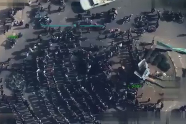 Tel Rıfat meydanında PKK'ya karşı gösteri