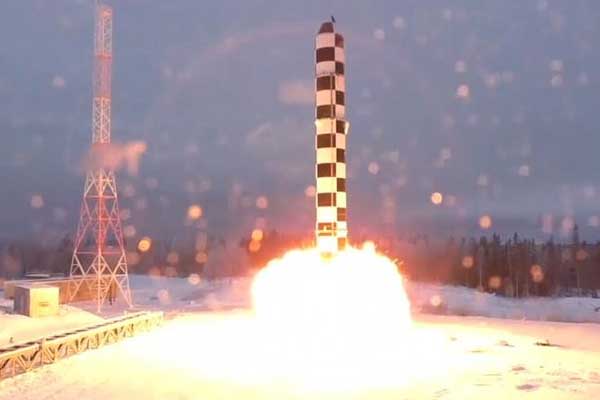 Rusya, füze testini yayınladı
