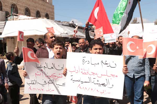 İdliblilerden yardım mesajı: Türkiye gelsin