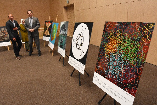 Gümüşhane'de 'Matematiğin gözünden IMAGINARY' sergisi açıldı