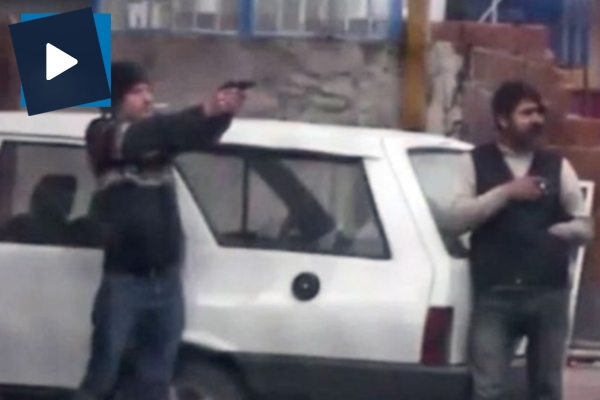 Teröristlerin atış talimi yaptığı görüntüler ortaya çıktı