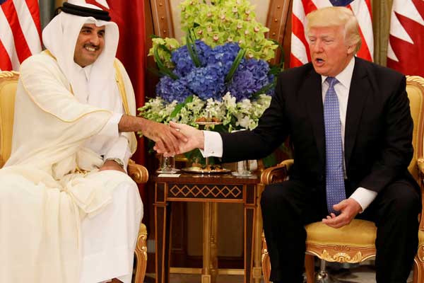 Katar Emiri, Trump ile görüşecek