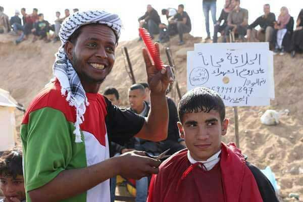 Büyük Dönüş Yürüyüşü'nden kareler