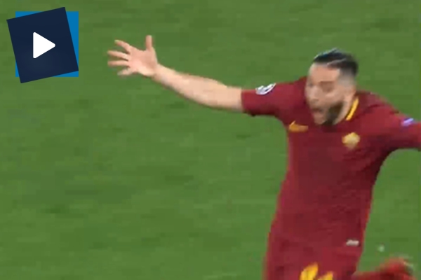Roma'ya turu getiren gol İtalyan spikeri çıldırttı!