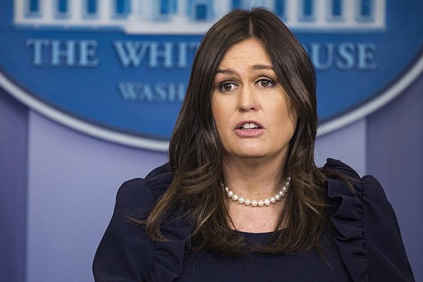 Sanders: Trump Suriye konusunda seçenekleri değerlendiriyor