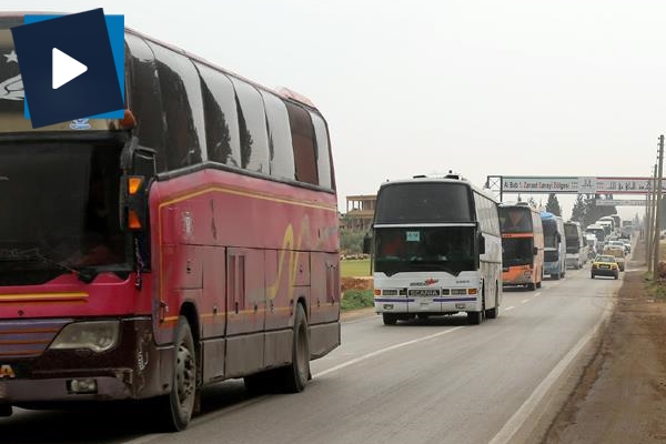 Doğu Guta'dan zorunlu tahliyeler