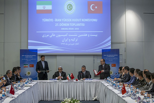 Türkiye-İran Yüksek Hudut Komisyonu toplantısı yapıldı