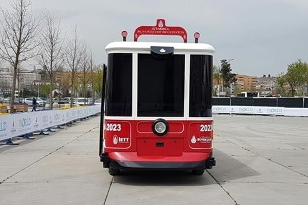 İşte İETT'nin sürücüsüz aracı