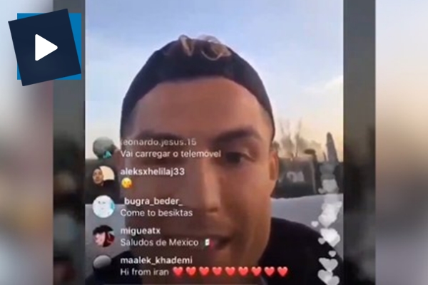 Ronaldo'dan 'Come to Beşiktaş' çağrısına yorum