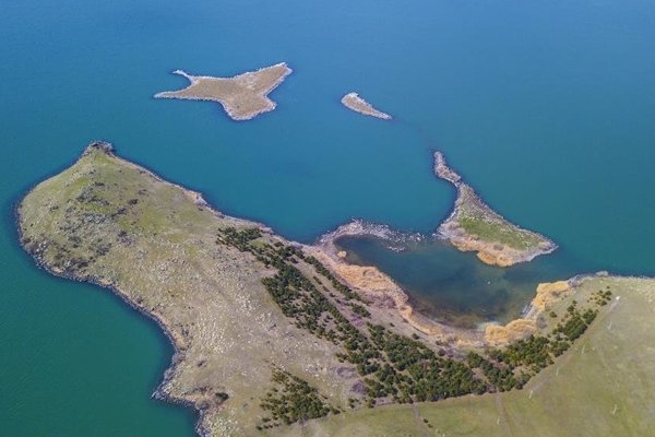 Doğu Anadolu'nun güzellikleri havadan görüntülendi