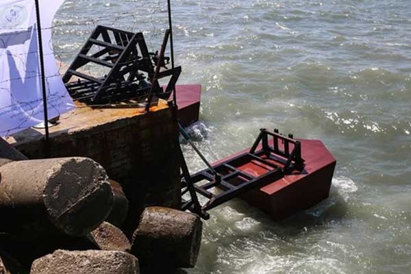Filistinli mühendisler 'deniz dalgalarından' elektrik üretiyor