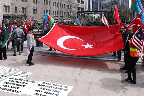 ABD’de 'Ermeni yalanlarına Hayır!' gösterisi