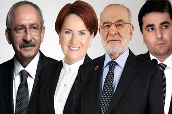 Dörtlü ittifakın ismi belli oldu