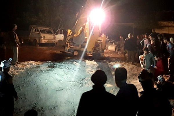 İdlib'e hava saldırısı: Ölüler var