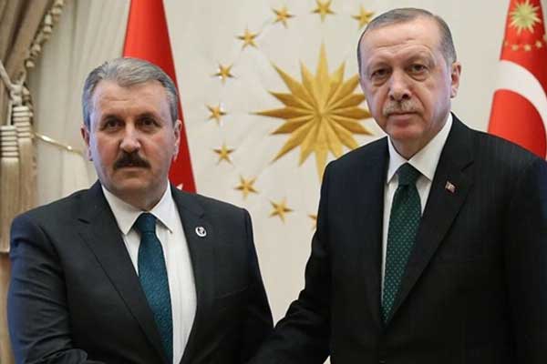 Erdoğan'dan BBP'ye 24 Haziran ziyareti