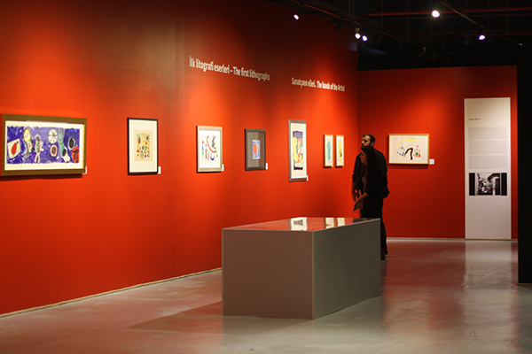 'Joan Miró Litografi ve Gravür' sergisi açıldı