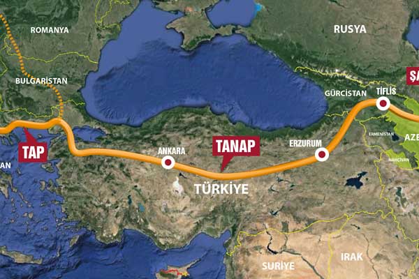 Bakan Albayrak TANAP'ın açılışı için tarih verdi