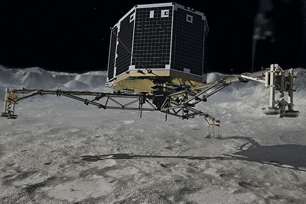 Kuyruklu yıldızda bir yıl