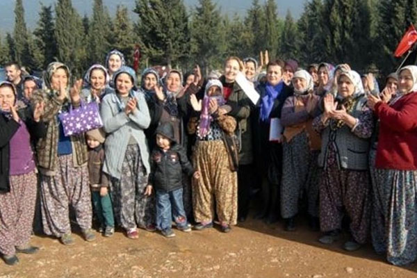 Köylüler hukuk savaşını kazandı