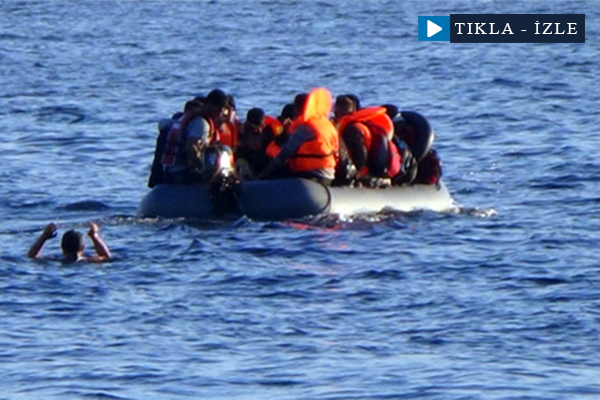 Göçmenler böyle kurtarıldı