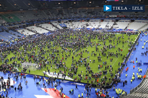 Bomba sesleri stattan duyuldu