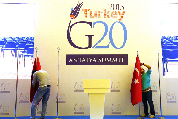 Dünya liderleri G-20 için Türkiye'de