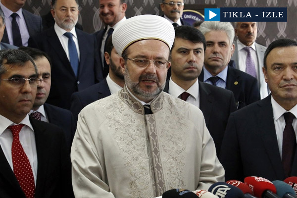 Görmez'den Paris açıklaması