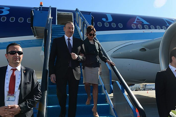 Azerbaycan Cumhurbaşkanı Aliyev Antalya'da