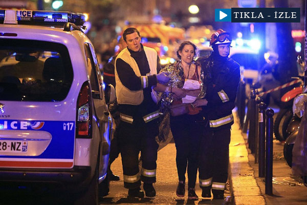 Paris'te olay yerinden yeni görüntüler