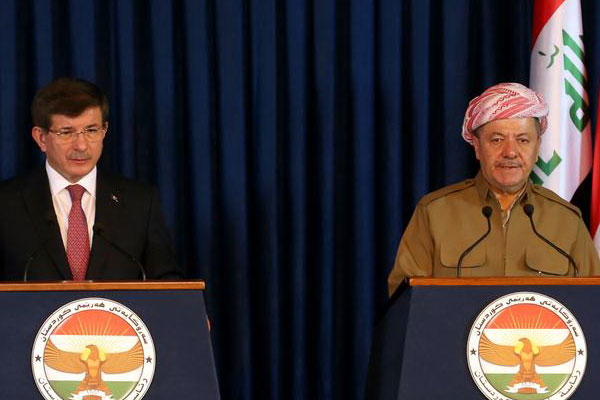 Davutoğlu'ndan Barzani'ye 'Sincar' tebriği
