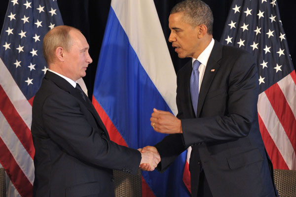 Obama ile Putin görüştü