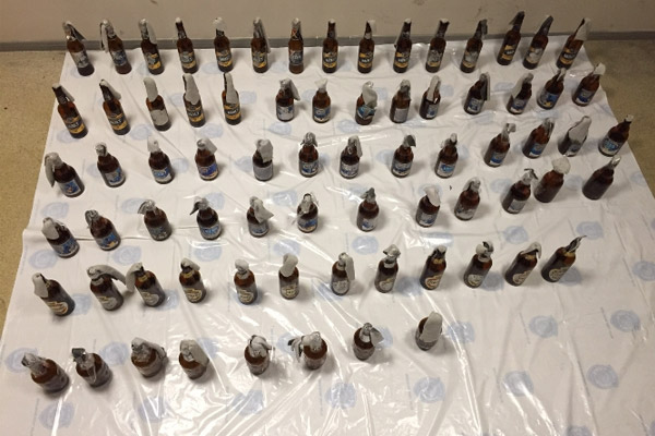 Molotoflarıyla yakalandılar: 19 gözaltı