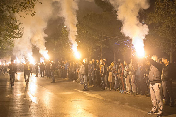 Karadağ'da hükümet karşıtı protesto sürüyor
