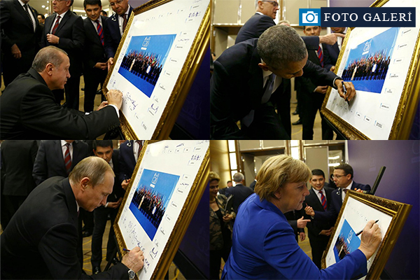 Aile fotoğrafına imza attılar