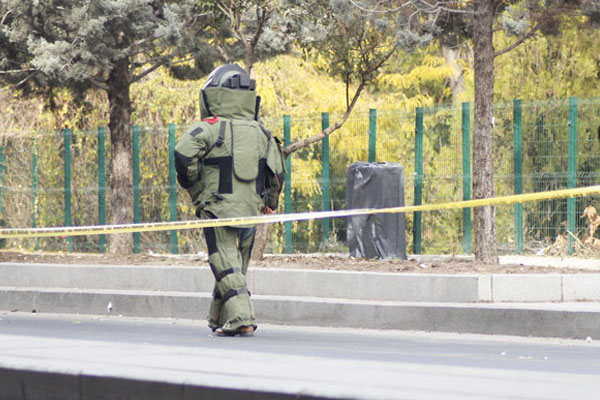 Ankara'da şüpheli paket paniği