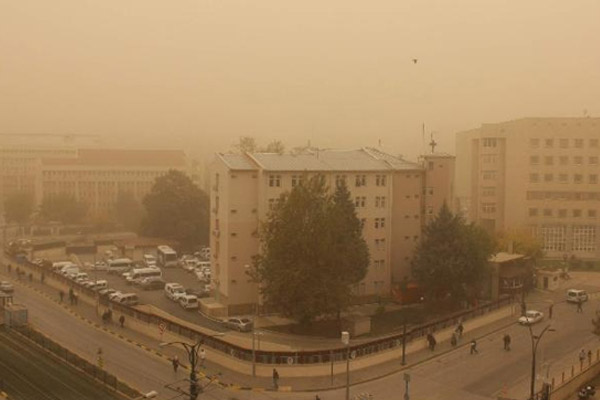 Gaziantep sarıya boyandı