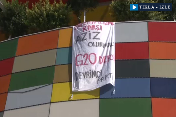 ’G-20’ protestosunda 6 gözaltı