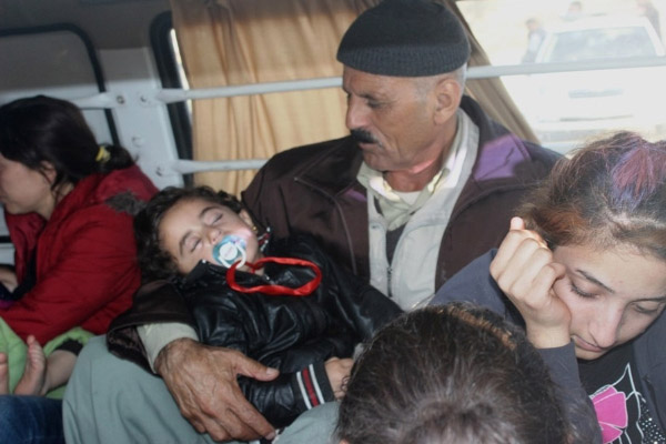 Çanakkale'de 36 mülteci yakalandı