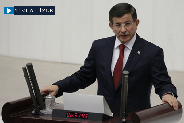 Başbakan Ahmet Davutoğlu yemin etti